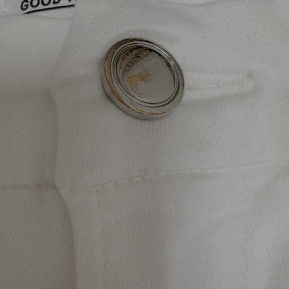 Women's GOOD AMERICAN Good Legs Cropped Straight Leg Jeans GAGLC403 | Size 2/26 - Picture 9 of 15